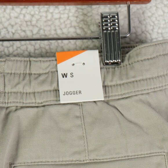 DUER Joggers Womens Small Green Live Lite Tapered Drawstring Pockets Cotton - Picture 6 of 13